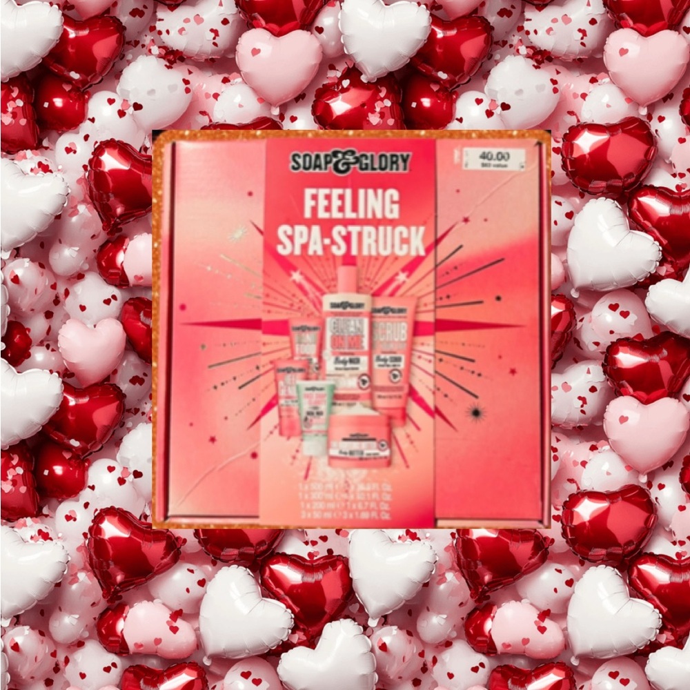 FREE V DAY GIVEAWAYS! Soap & Glory Feeling Spa-Struck Set